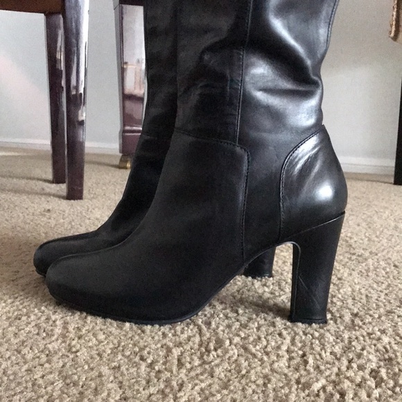 Jo Mercer heel leather boots - Picture 2 of 9